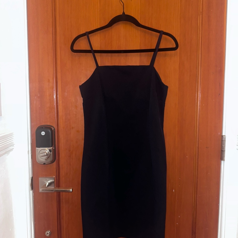 Vintage City Triangles Black Mini Dress